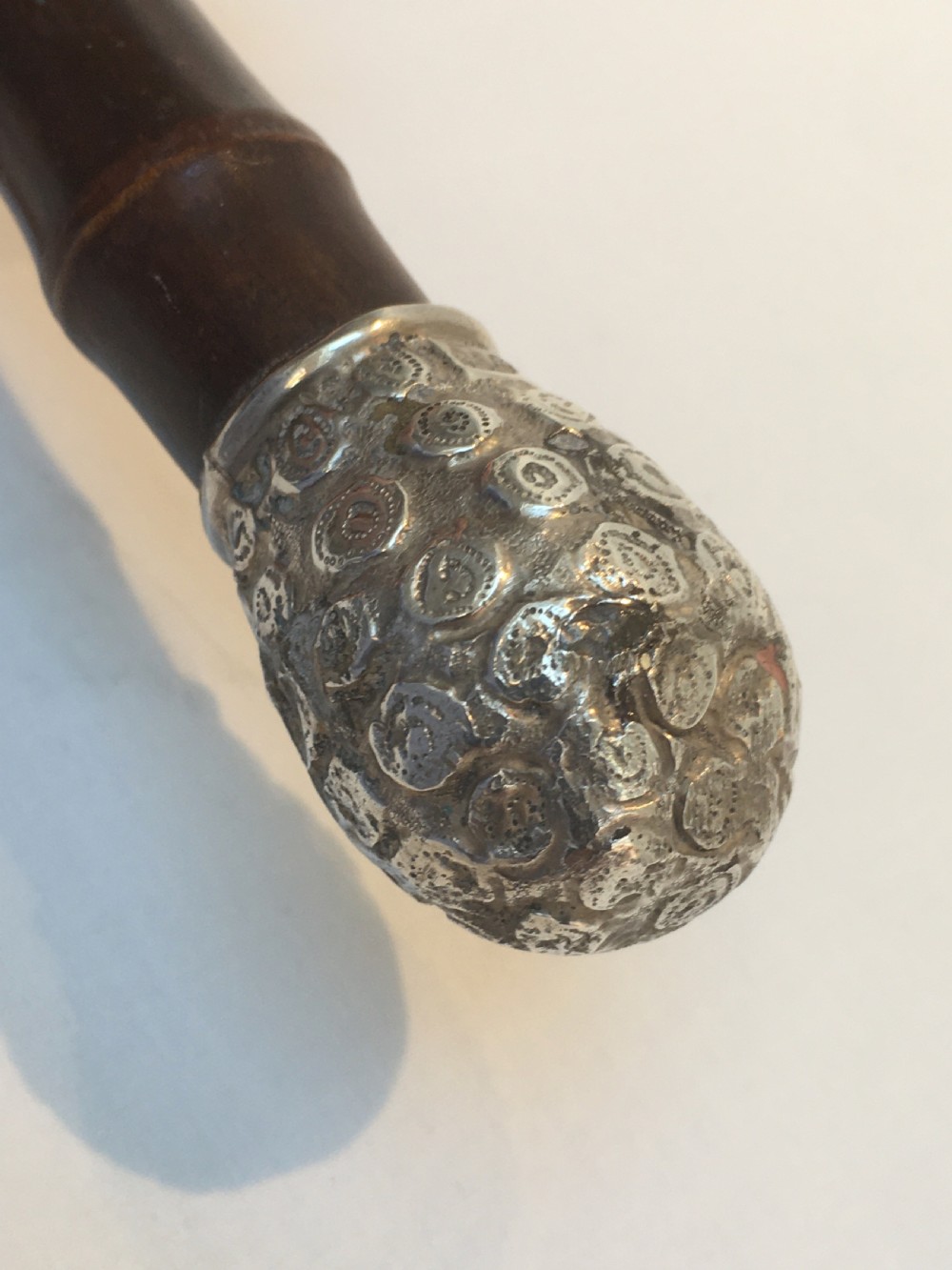 Silver Pineapple Topped Sword Stick London 1886 View VII