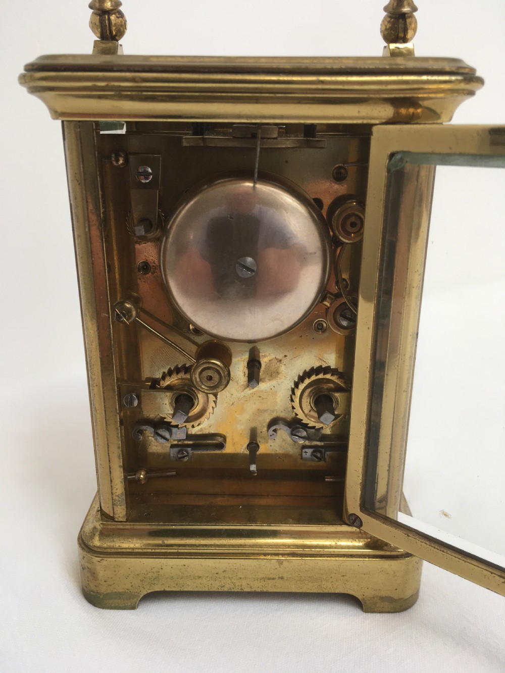 Repeater Carriage Clock with Alarm View VIII