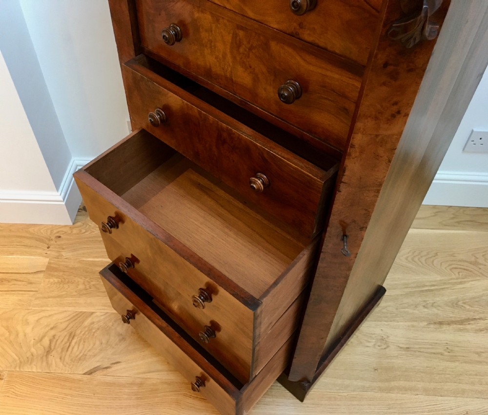 Burr Walnut Wellington Chest View X