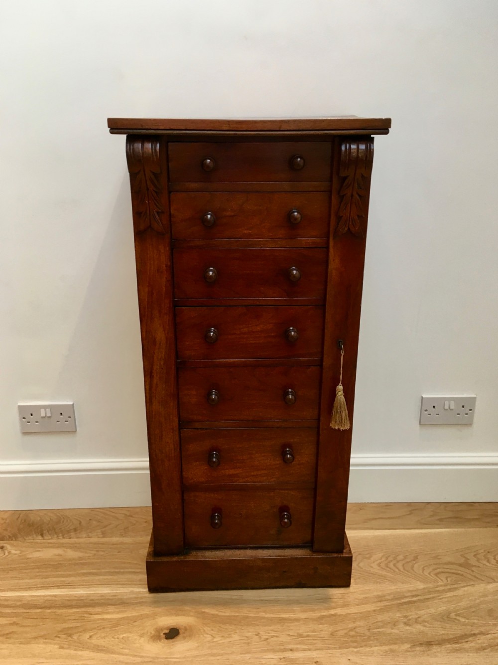 Walnut Wellington Chest View II