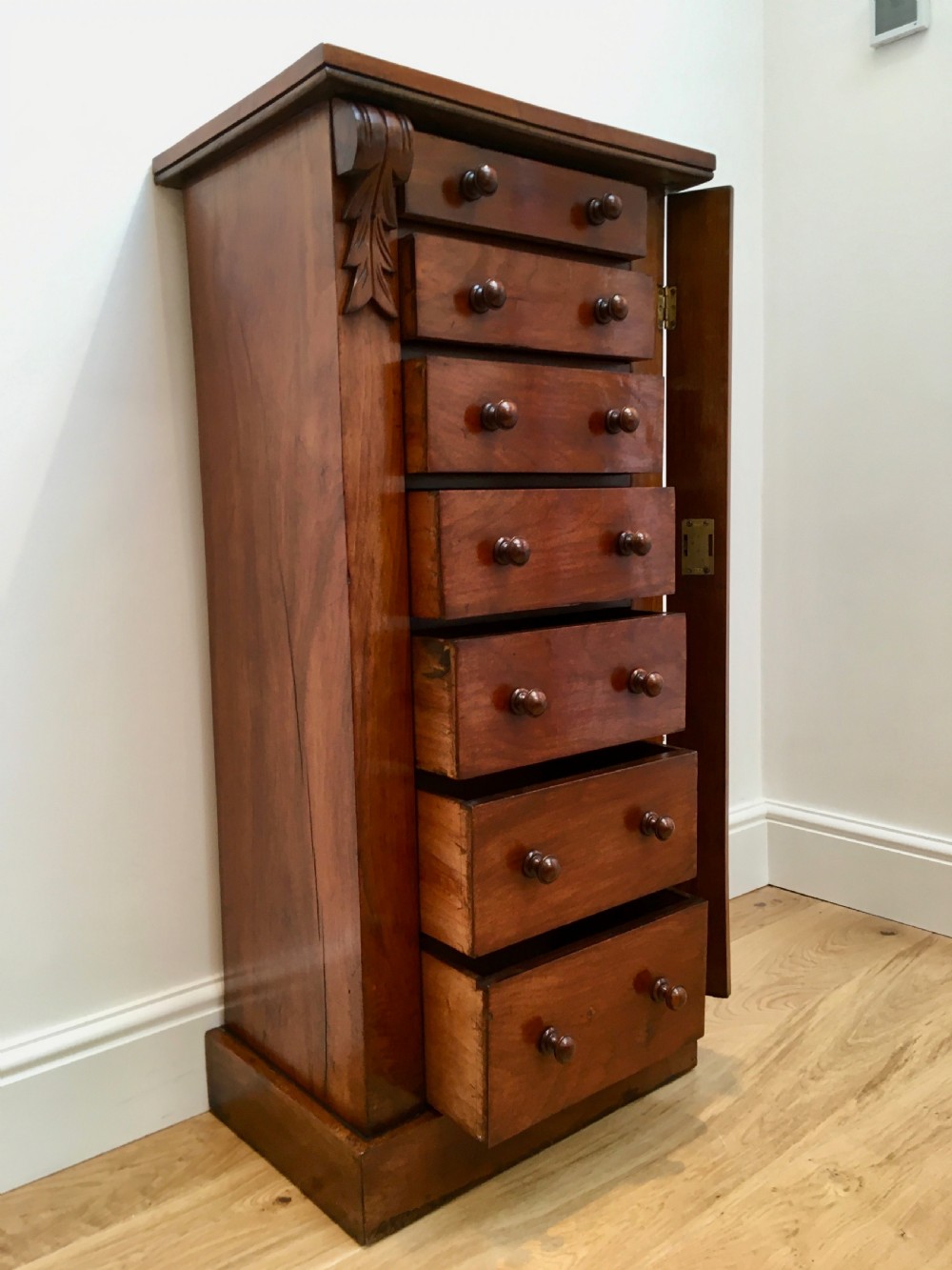 Walnut Wellington Chest View VI