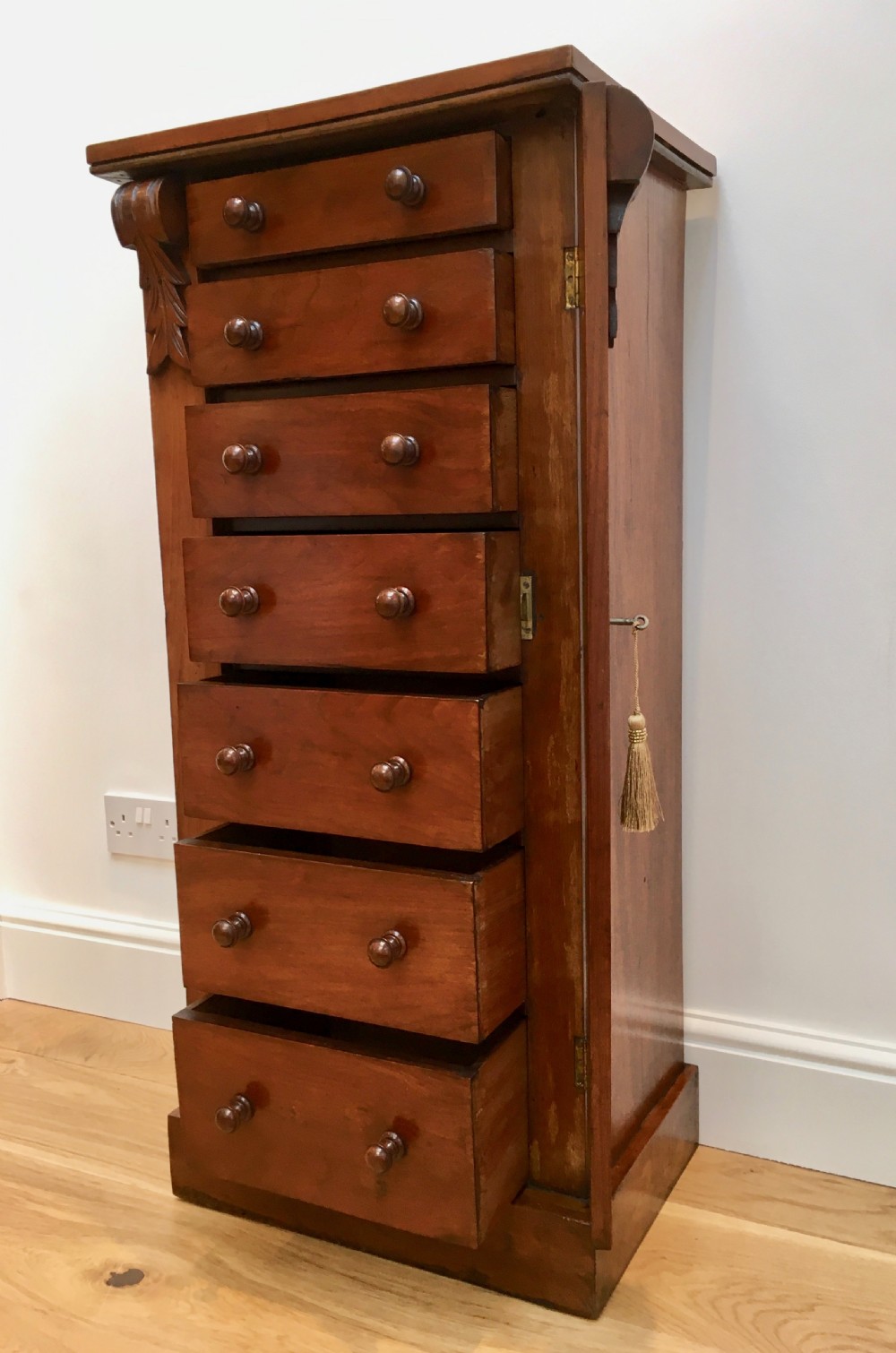 Walnut Wellington Chest View VII