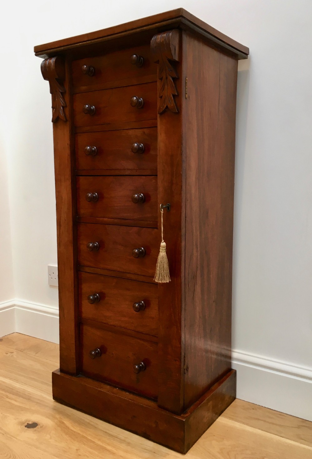 Walnut Wellington Chest View XI