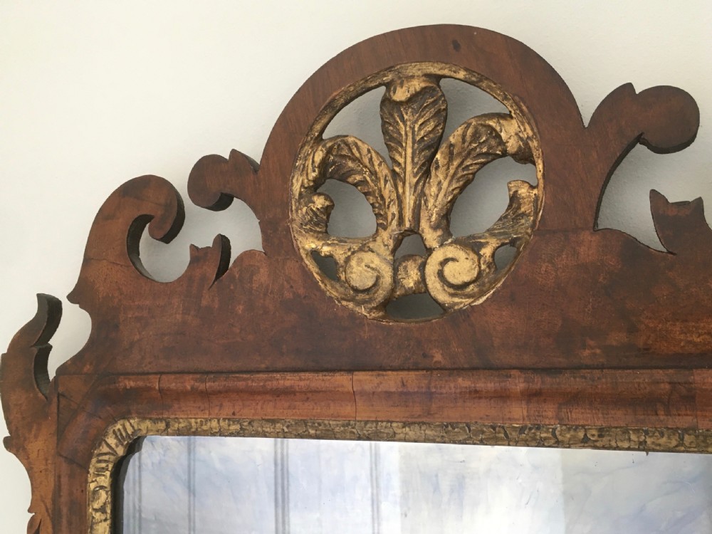 Georgian Walnut Pier Mirror View IV