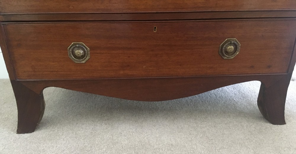 Georgian Mahogany Fall-front Bureau View XI