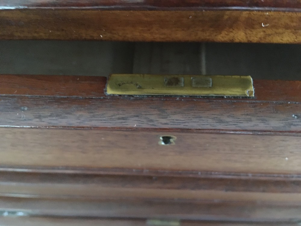Georgian Mahogany Fall-front Bureau View XIII