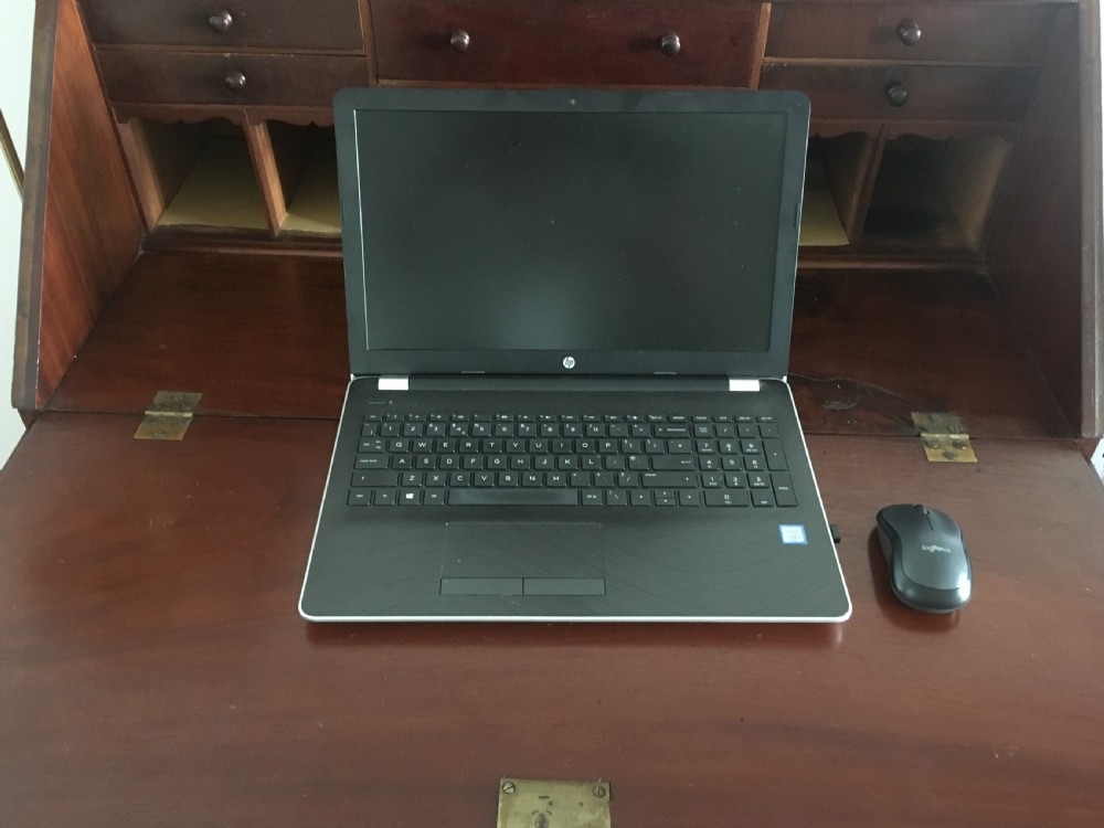 Georgian Mahogany Fall-front Bureau View XV