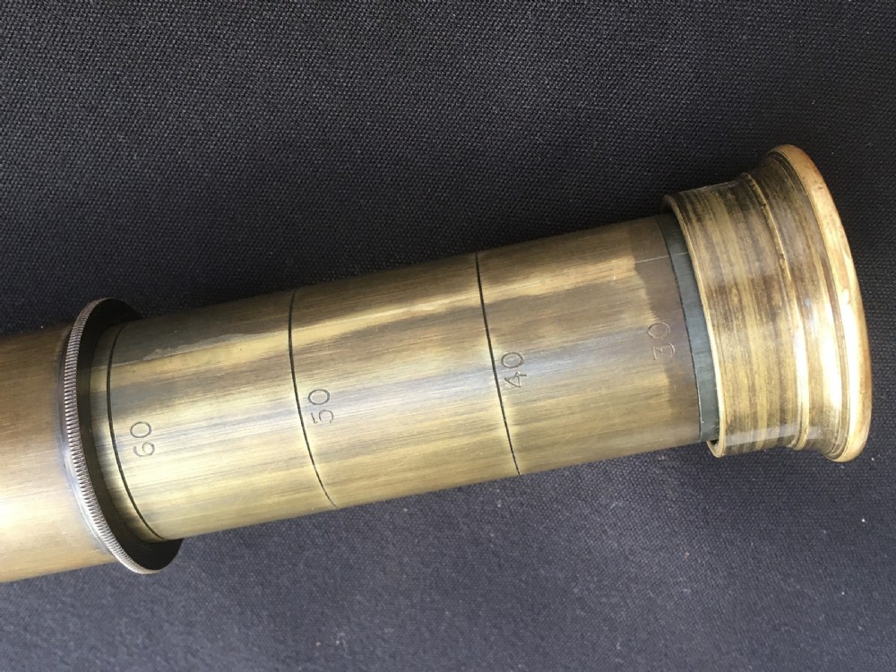Large 5 Draw Telescope by Dollond View VIII