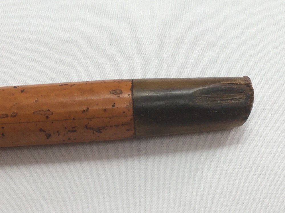 Horn Handled Malacca Sword Stick by Brigg View V
