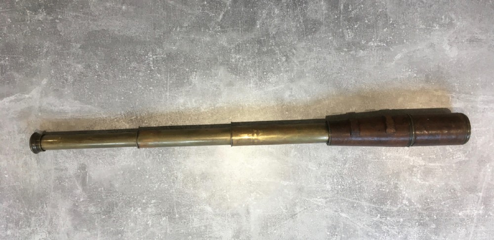 Negretti & Zambra Three Draw Military Telescope