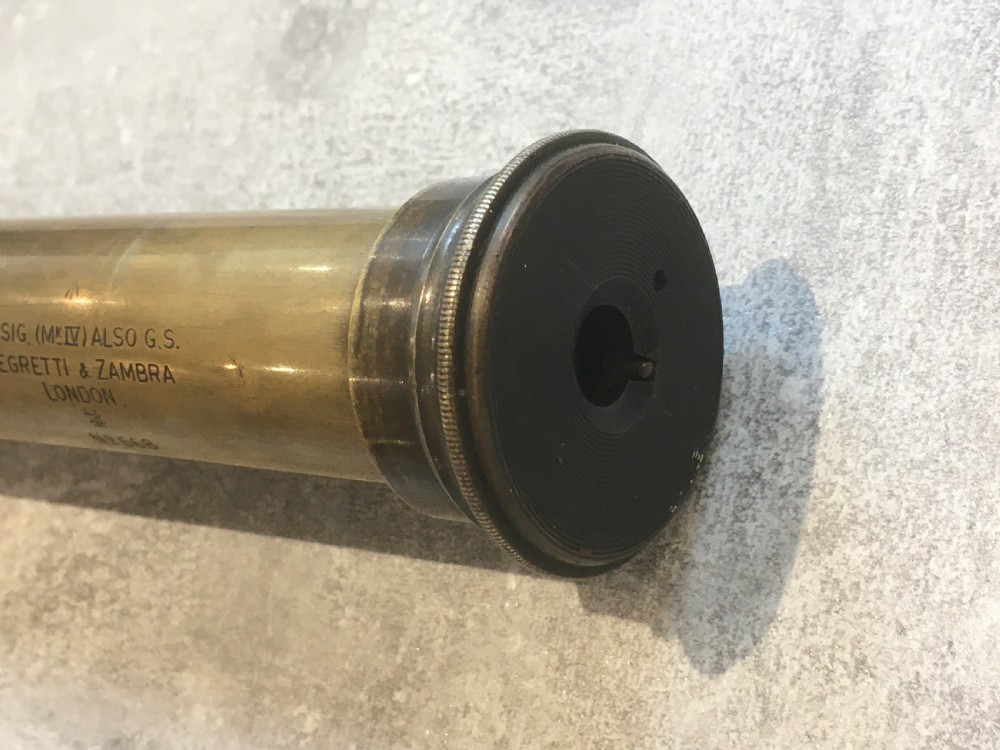 Negretti & Zambra Three Draw Military Telescope View III