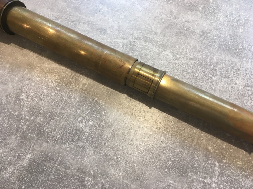 Negretti & Zambra Three Draw Military Telescope View VII