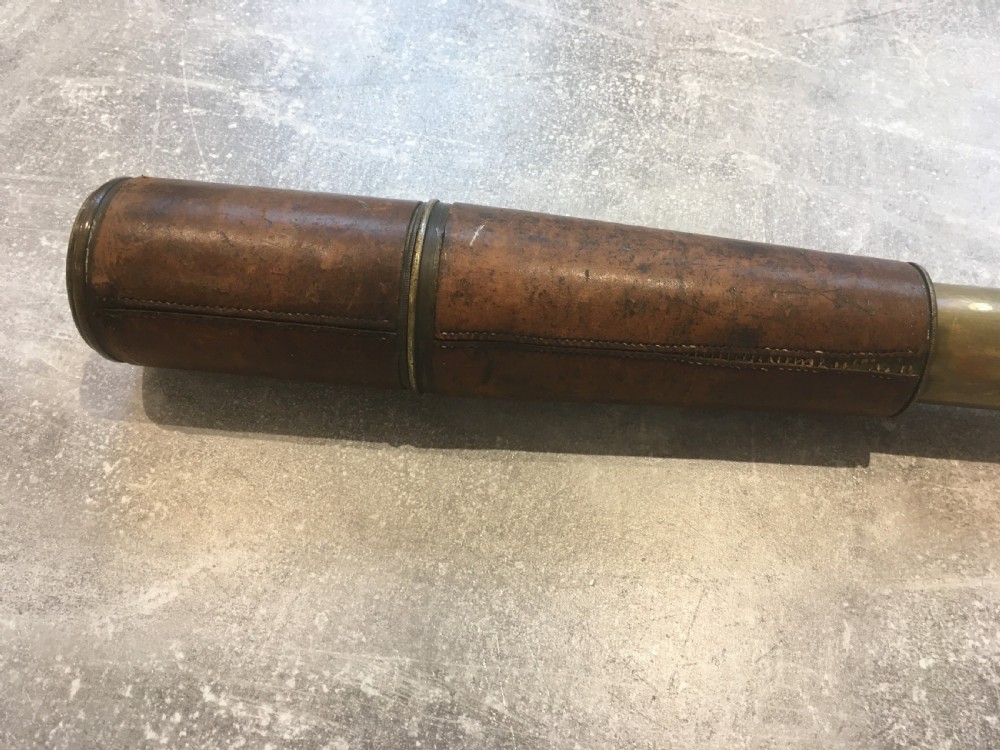 Negretti & Zambra Three Draw Military Telescope View IX