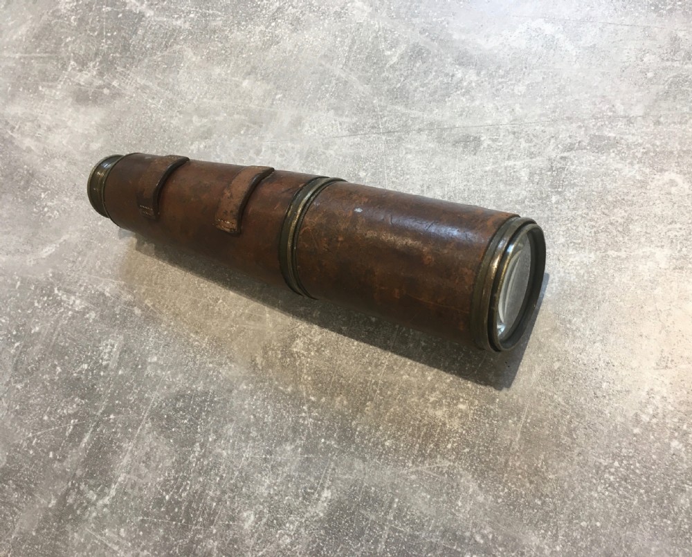 Negretti & Zambra Three Draw Military Telescope View XI