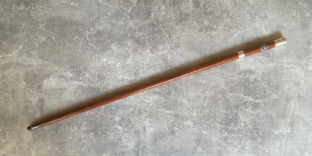 Silver Mounted Malacca Sword Stick London 1882 View XI