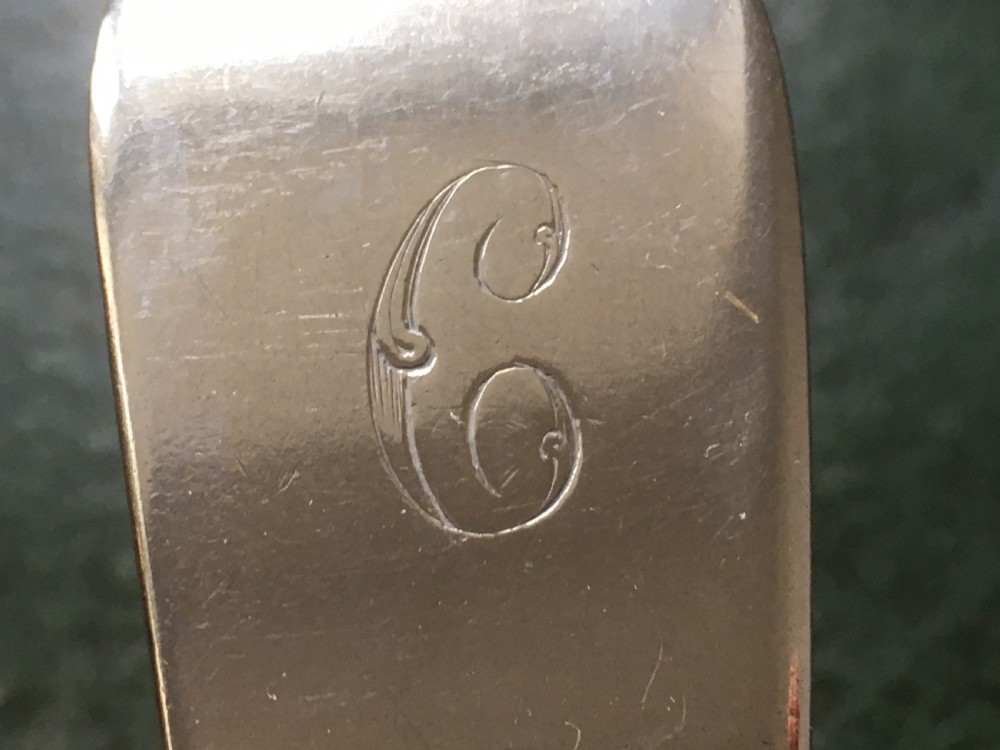 Georgian Silver Basting or Serving Spoon View IV