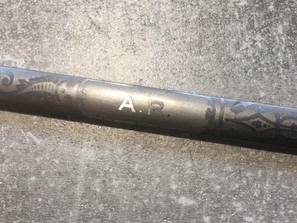 Ceremonial Masonic Sword inside Silver Bound Malacca Cane View VIII