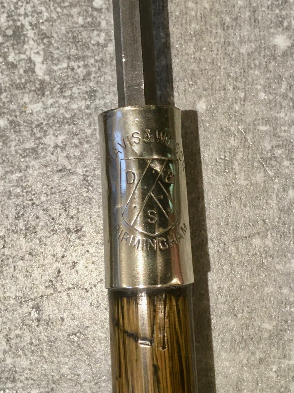 Palmwood Sword Stick Birmingham 1876 View VI