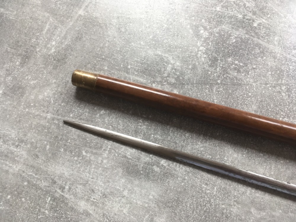 Malacca Masonic Sword Stick London 1893 View XI