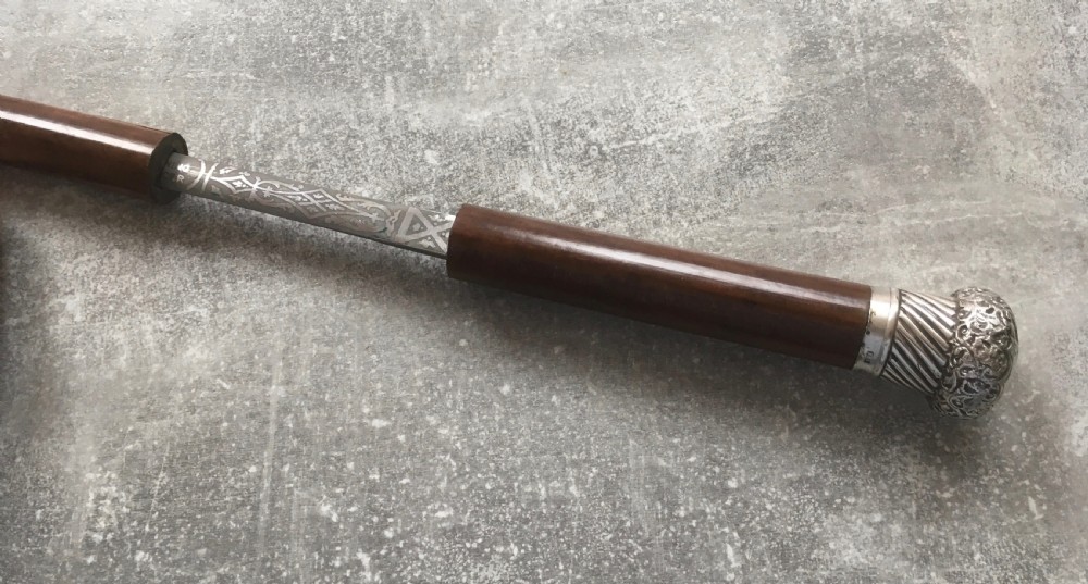 Malacca Masonic Sword Stick London 1893 View XIII