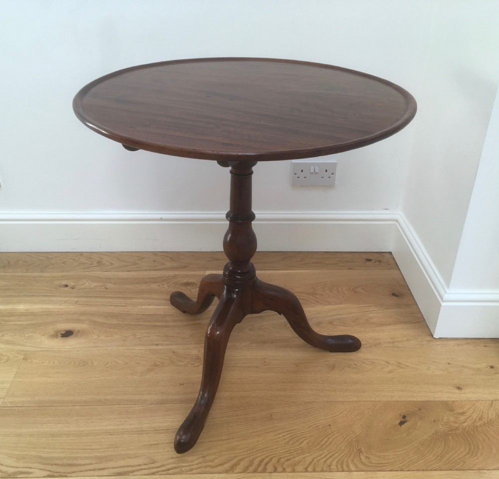 Georgian Mahogany Tilt Top Table