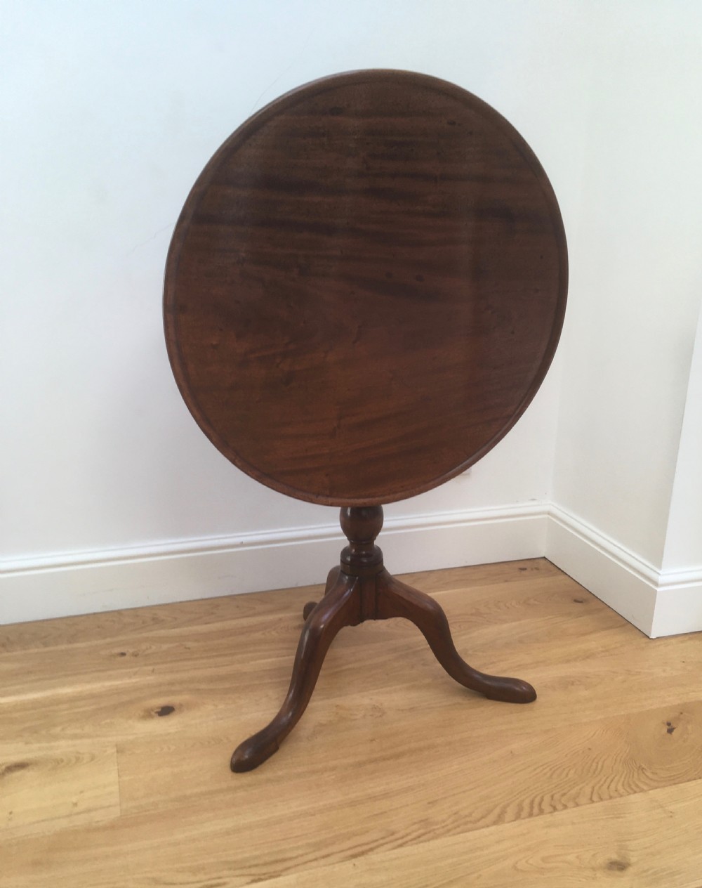 Georgian Mahogany Tilt Top Table View II
