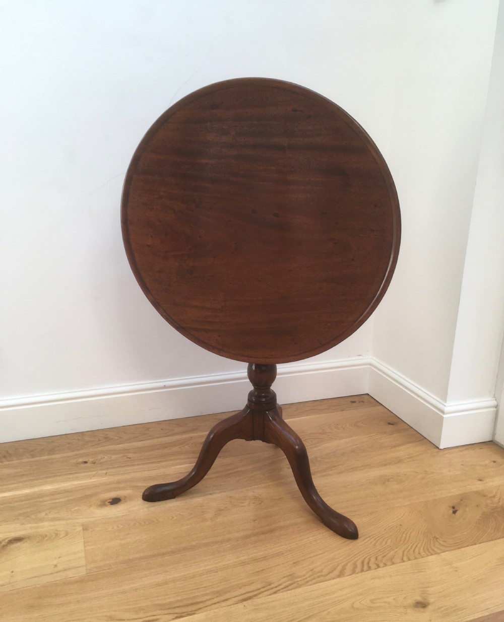 Georgian Mahogany Tilt Top Table View III
