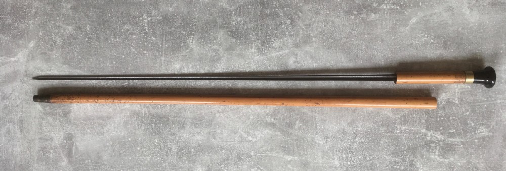 Early 20th Century Malacca Sword Stick View II