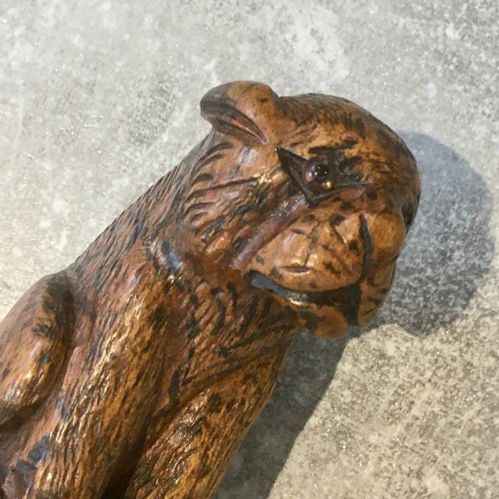Oak Sword Stick with Carved Puma Handle View XVI