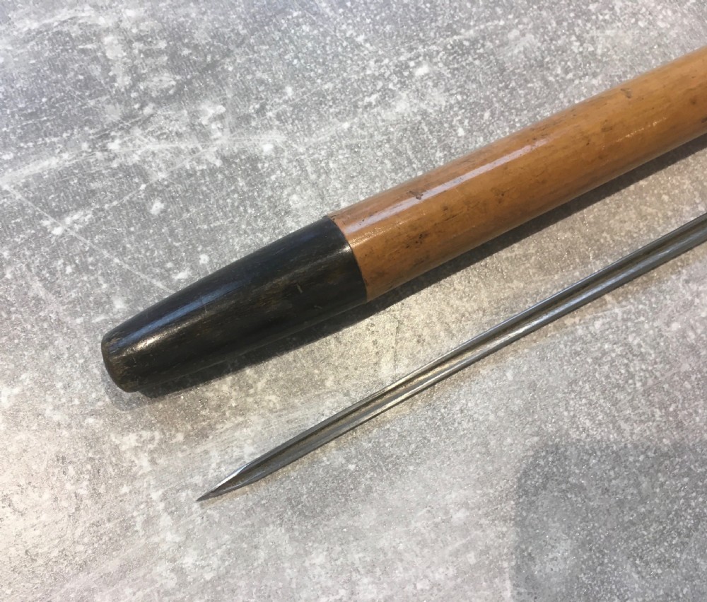 Malacca Sword Stick with Bone Handle & Ferrule View V