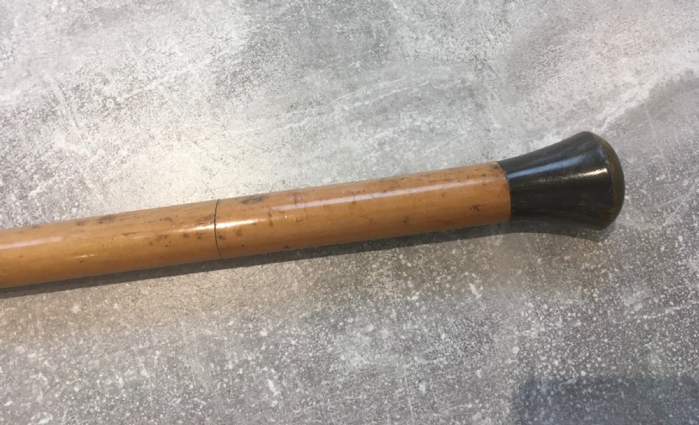 Malacca Sword Stick with Bone Handle & Ferrule View XI