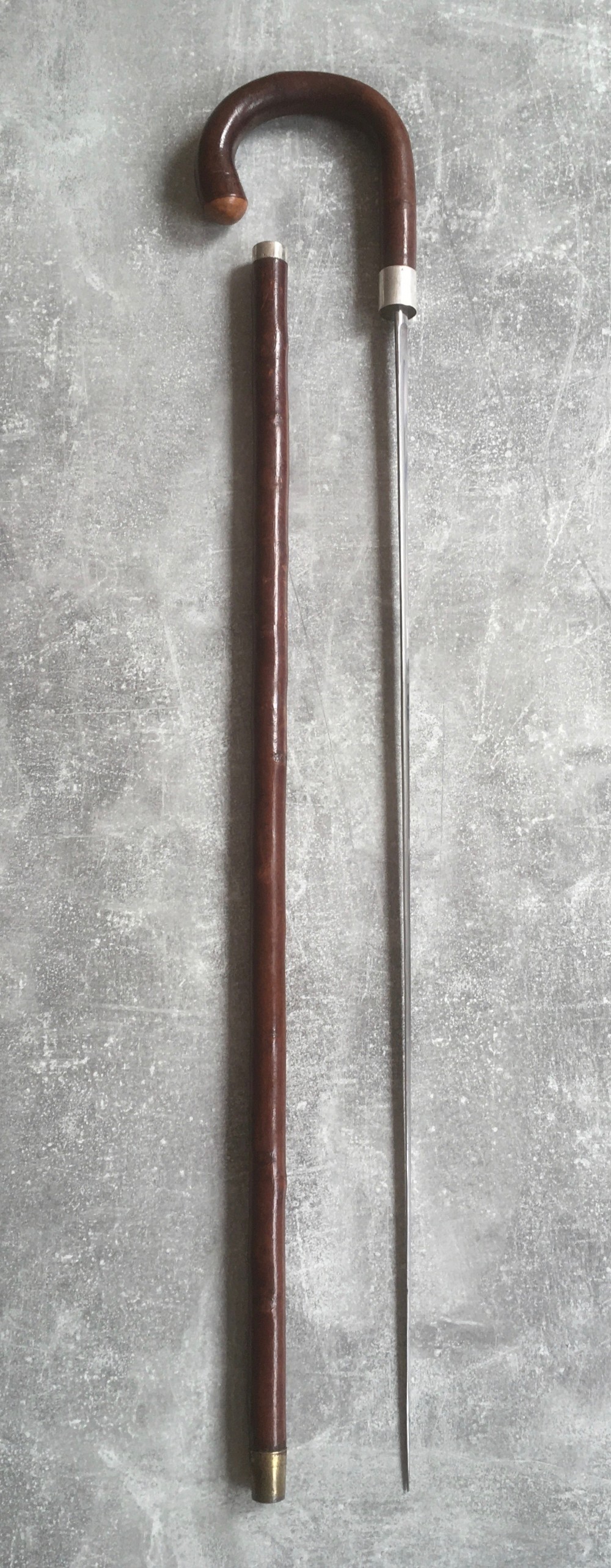 Early 20th Century Hazel Sword Stick with Wilkinson Sword Blade