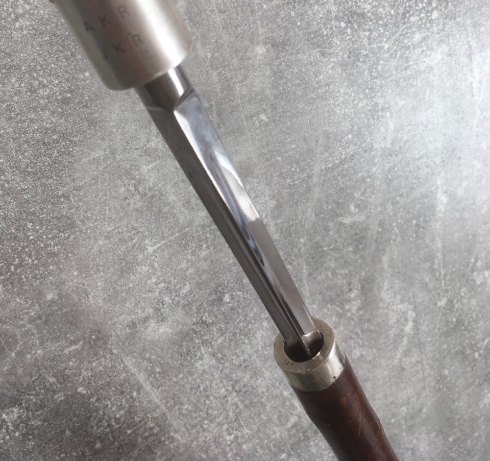 Early 20th Century Hazel Sword Stick with Wilkinson Sword Blade View VII