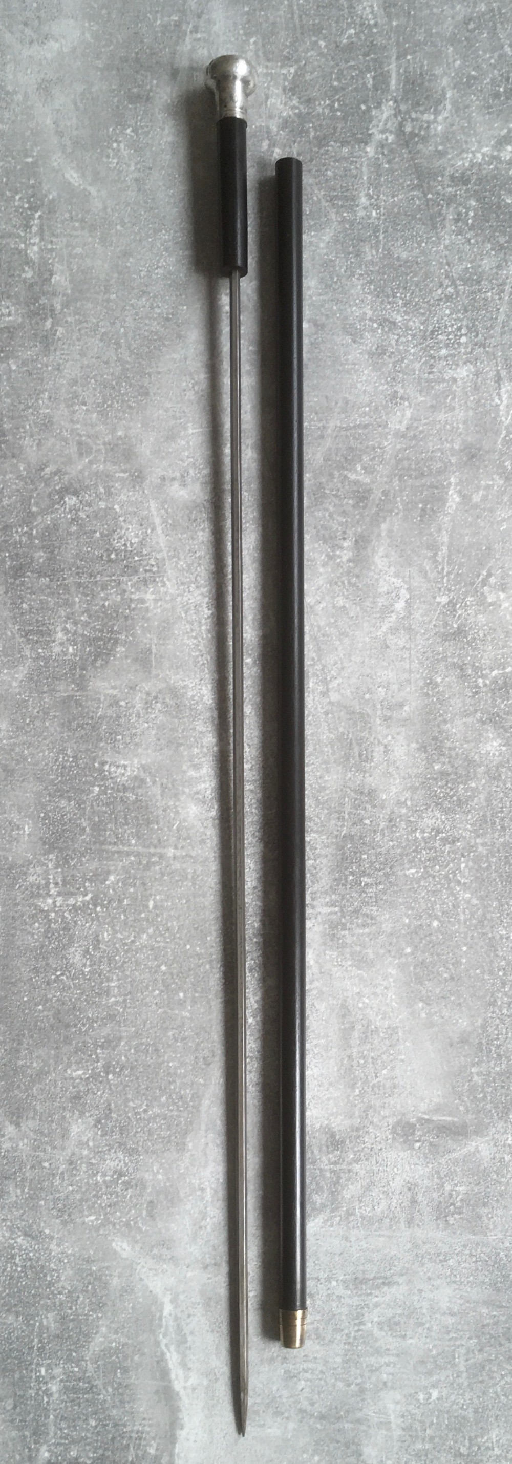 Early 20th Century Ebony Sword Stick Chester 1922