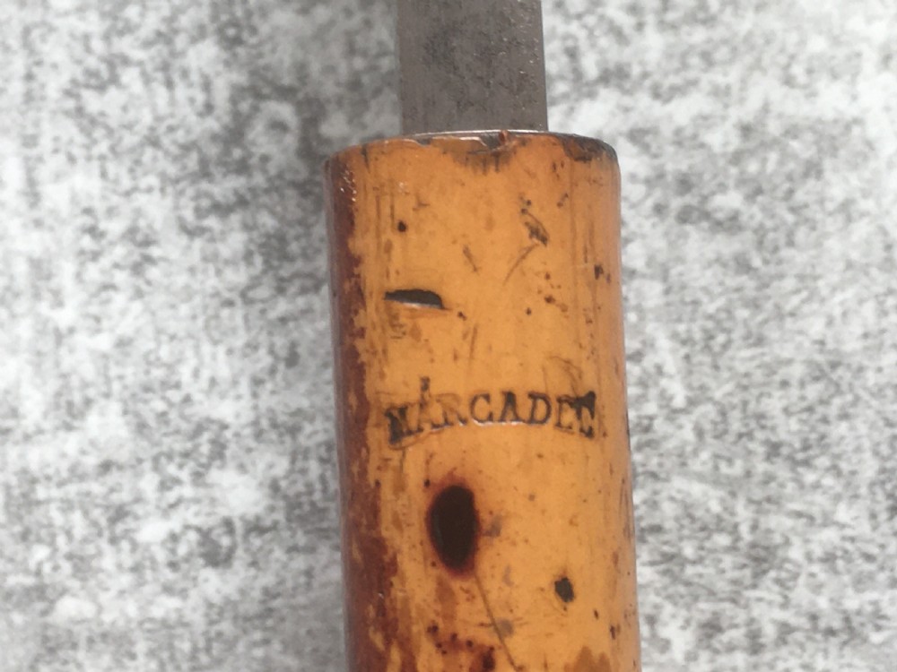 French Faux Tortoiseshell & Malacca Sword Stick View VI