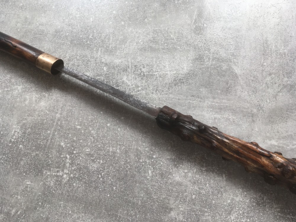Large Late 19th Century Briar Wood Handled Sword Stick View VIII