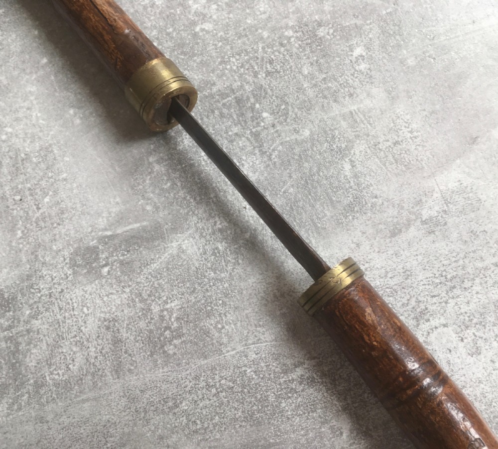 19th Century Oak Sword Stick  View XI