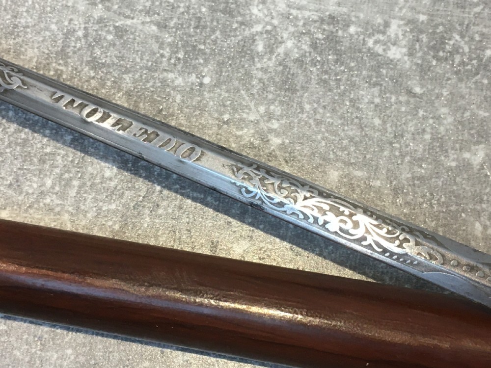 Malacca Sword Stick with Toledo Blade View VII