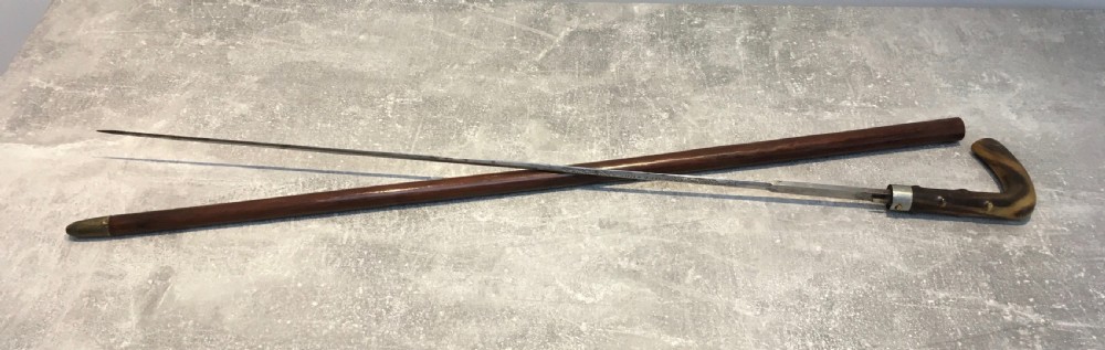 Malacca Sword Stick with Toledo Blade View XI