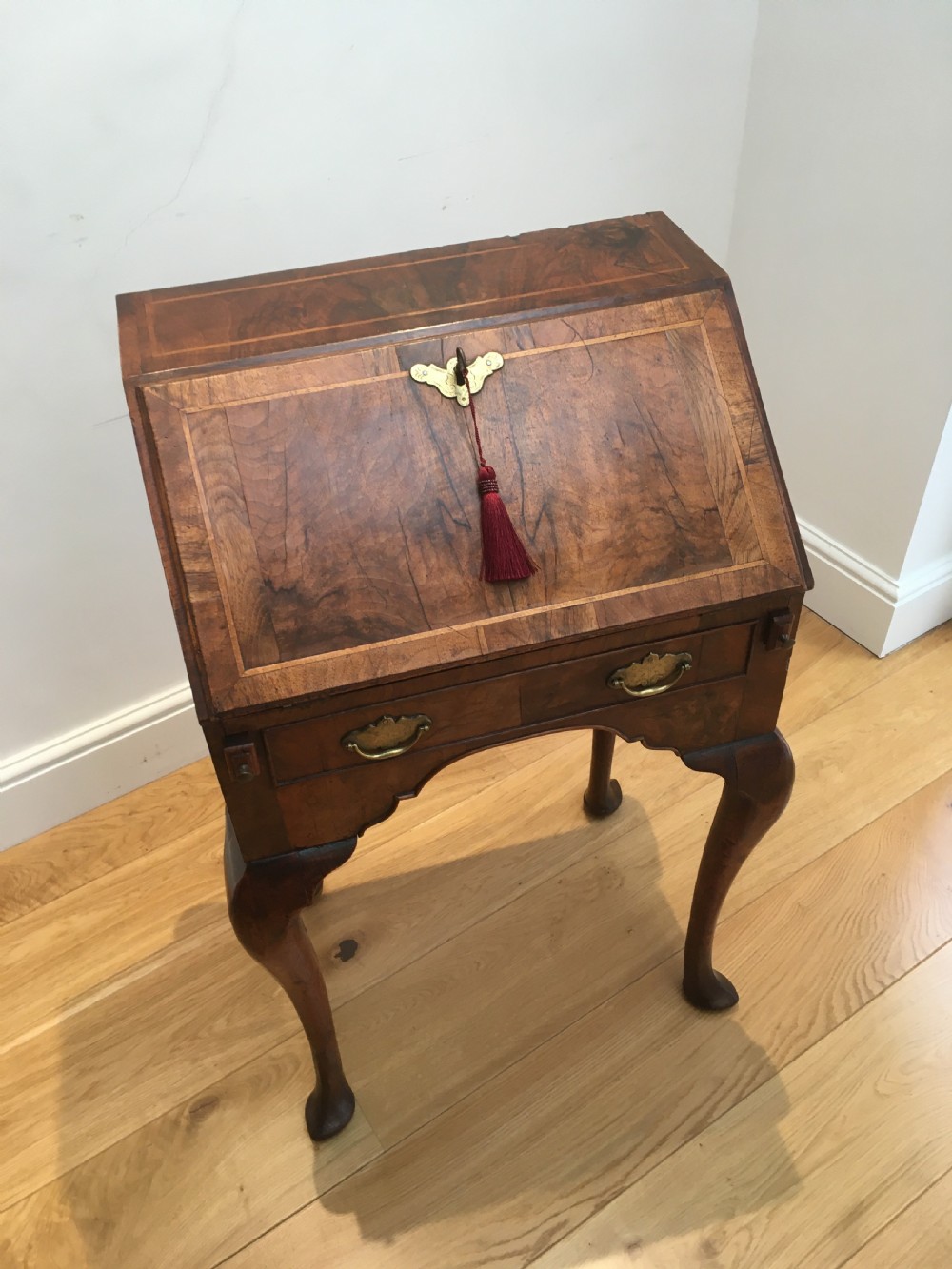 18th Century Walnut Bonheur du Jour  or Writing desk View II