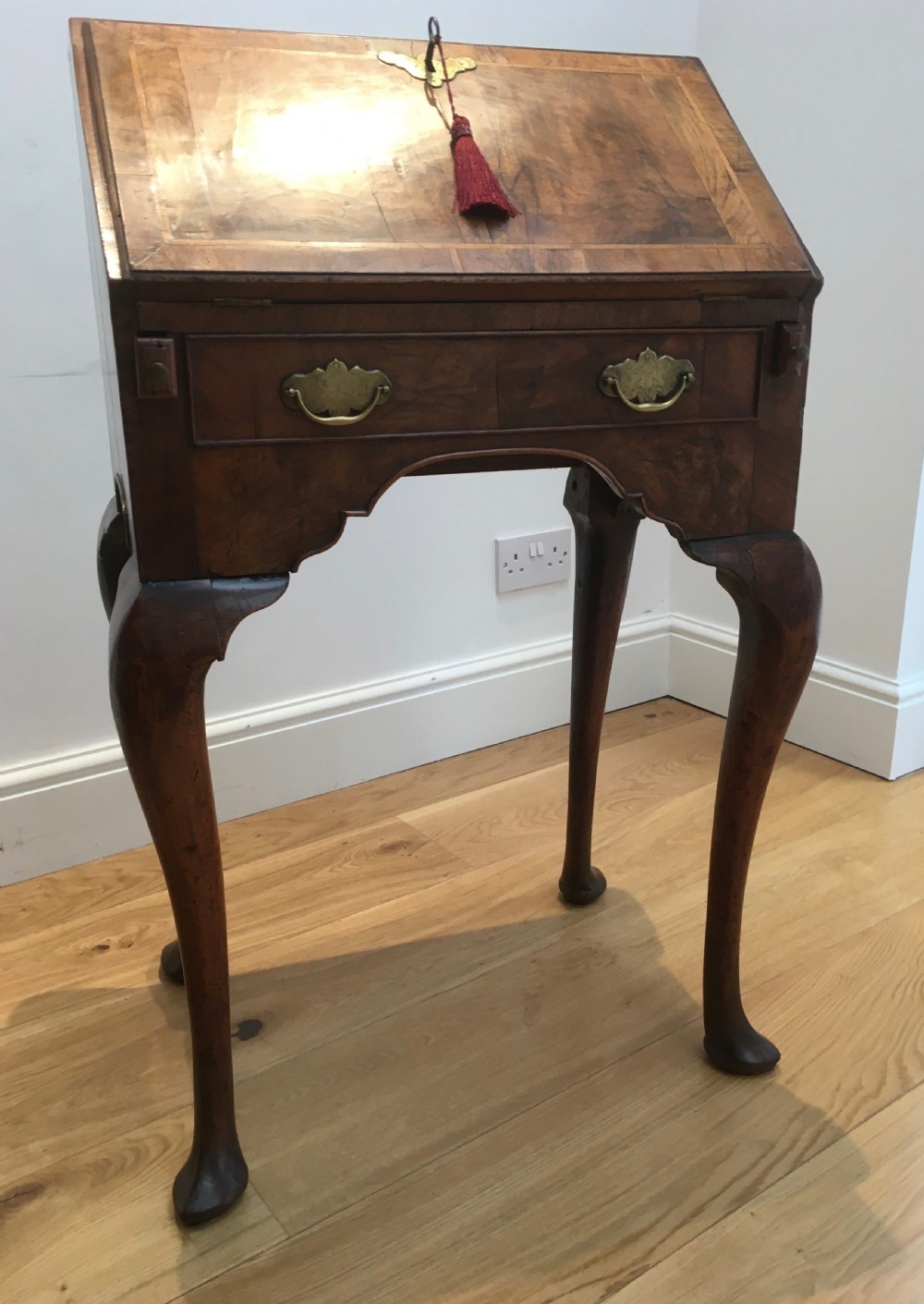 18th Century Walnut Bonheur du Jour  or Writing desk View V