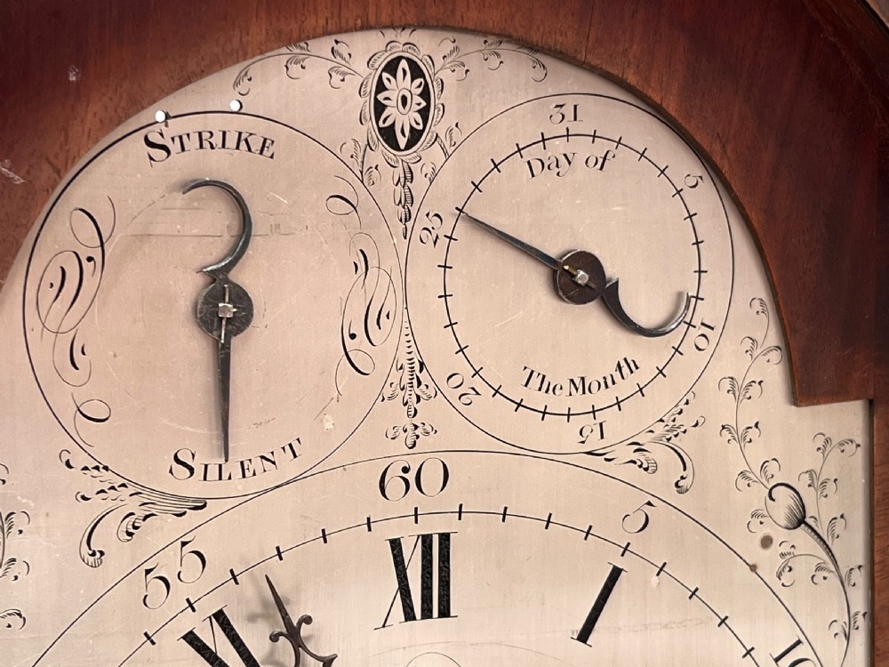 George III Mahogany Bracket Clock - Edward Maud 1784-95 View IX