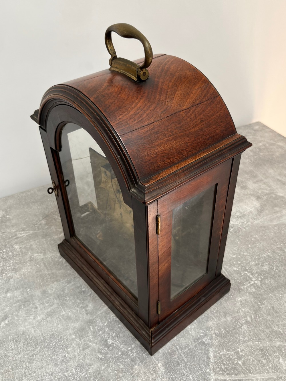 George III Mahogany Bracket Clock - Edward Maud 1784-95 View XIII