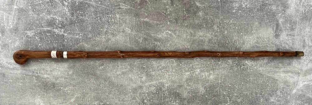 Hazel Silver Banded Sword Stick with Toledo Blade 