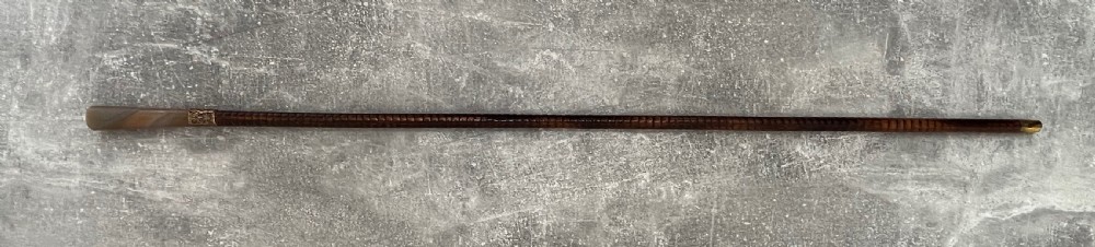 Palmwood Sword Stick with Agate Handle