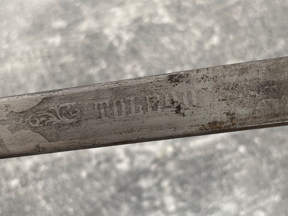 Hardwood Inlaid Sword Stick with a Toledo Blade View III