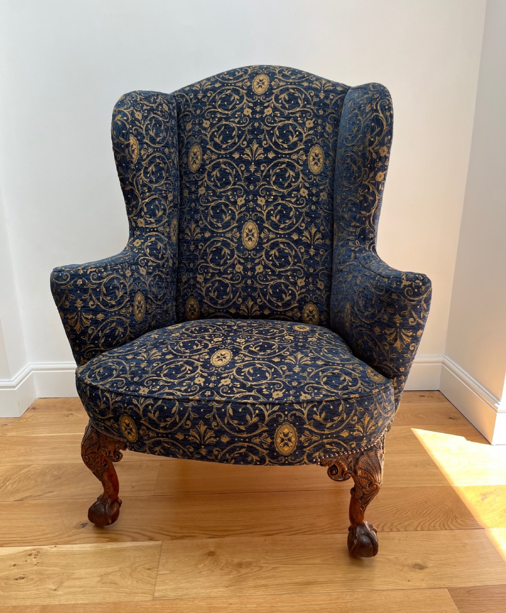 19th Century Wing Armchair