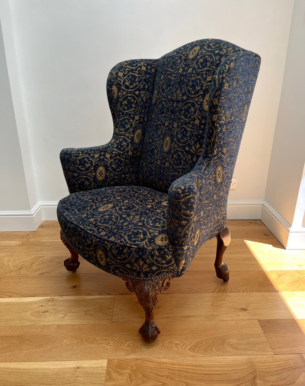19th Century Wing Armchair View II