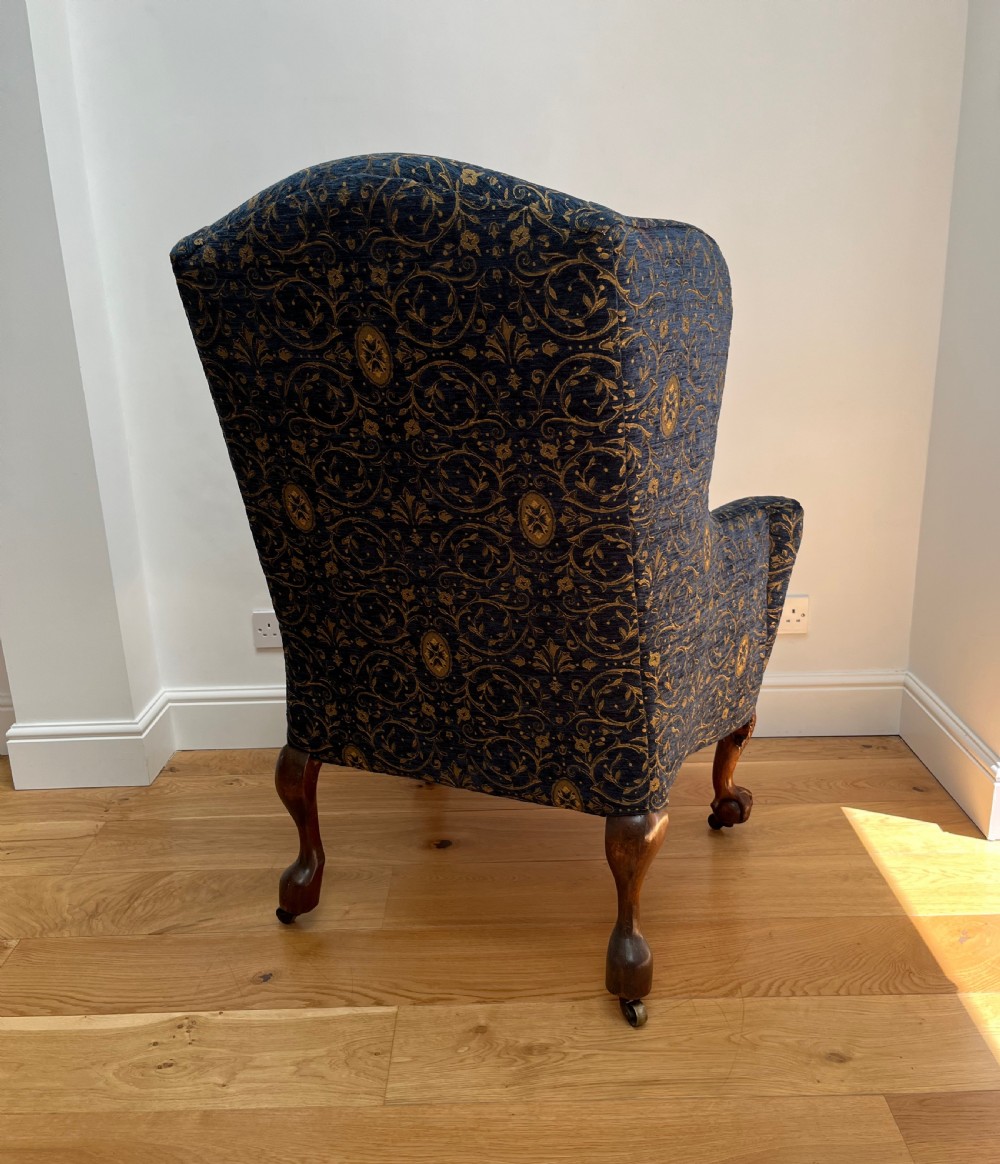 19th Century Wing Armchair View IX