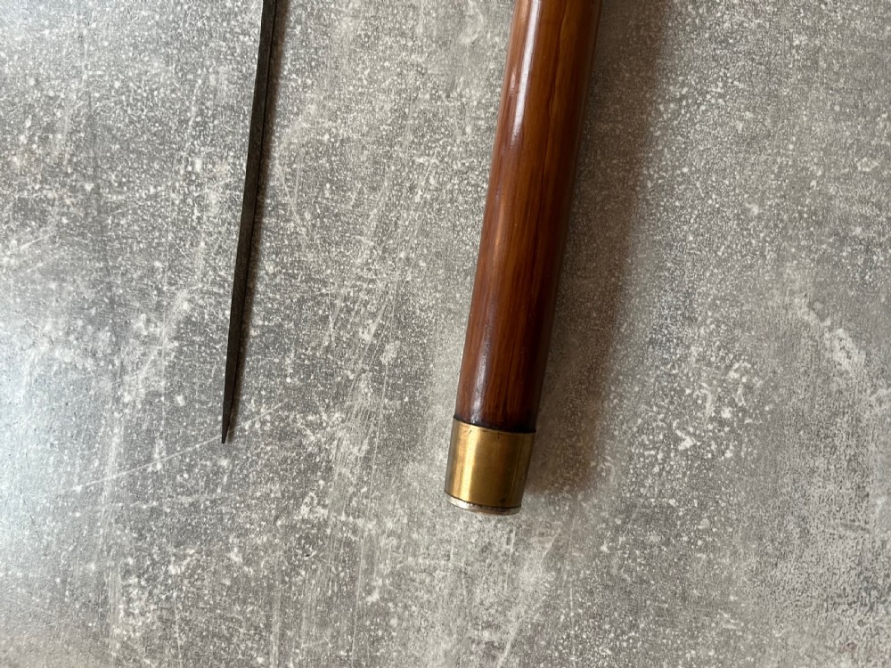 Bamboo Sword Stick with Square Section Blade View VI